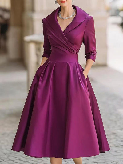 Madelene | Rochie Midi Elegantă