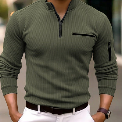 Gusteous | Long-sleeved shirt with zipper
