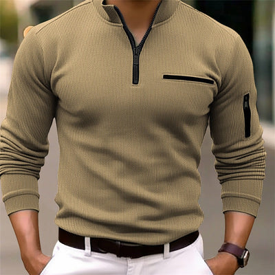 Gusteous | Long-sleeved shirt with zipper