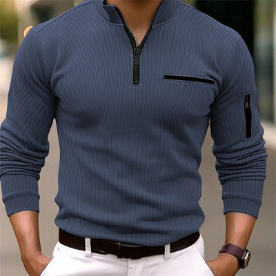 Gusteous | Long-sleeved shirt with zipper