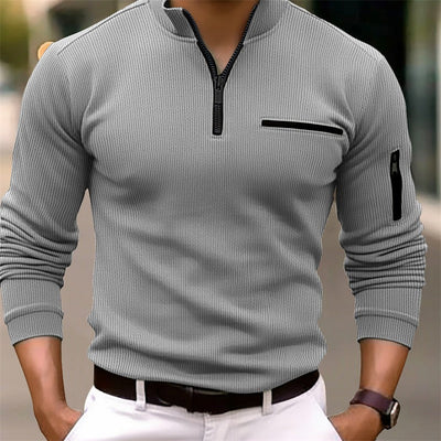 Gusteous | Long-sleeved shirt with zipper