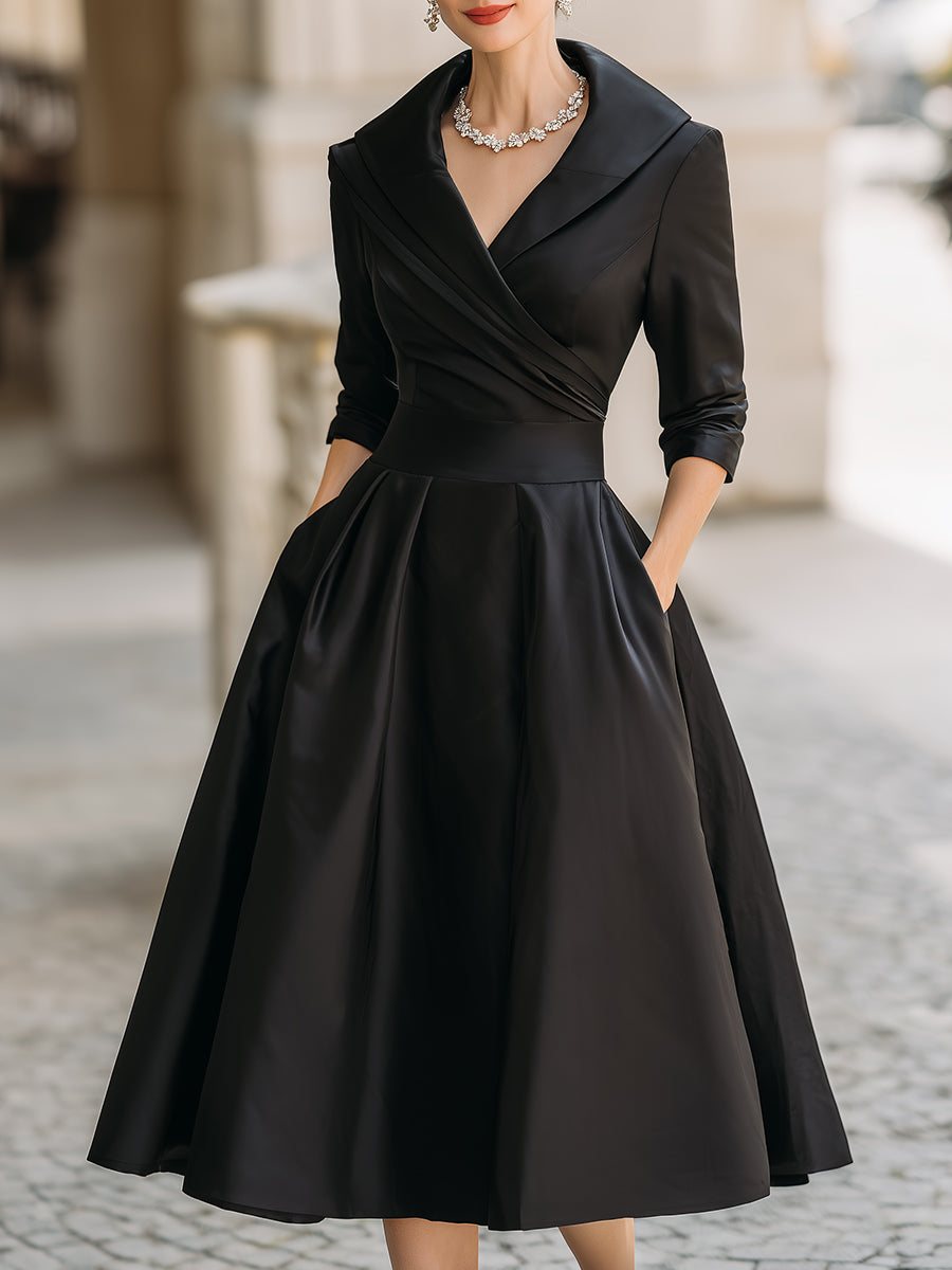 Madelene | Rochie Midi Elegantă