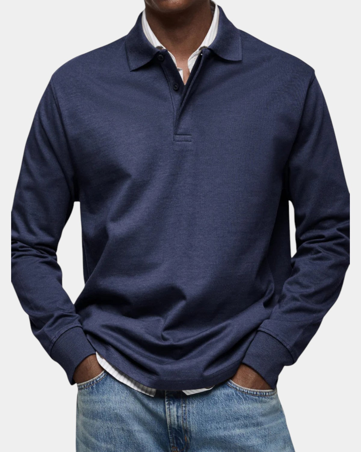 Iker | Polo premium de manga larga