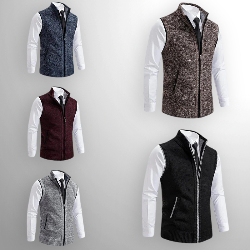 Harrison Gilet con Zip Integrale